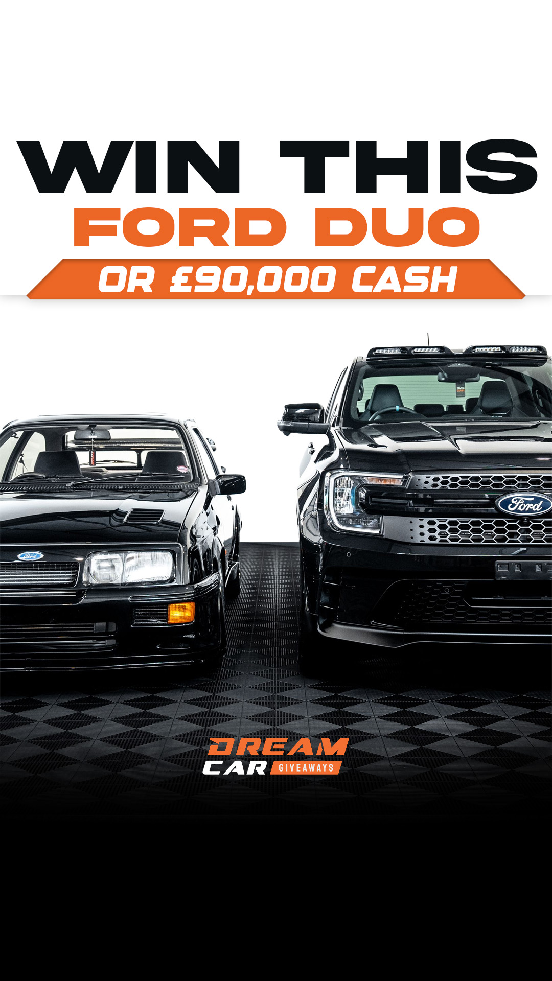 Dream Car Giveaways Facebook ad