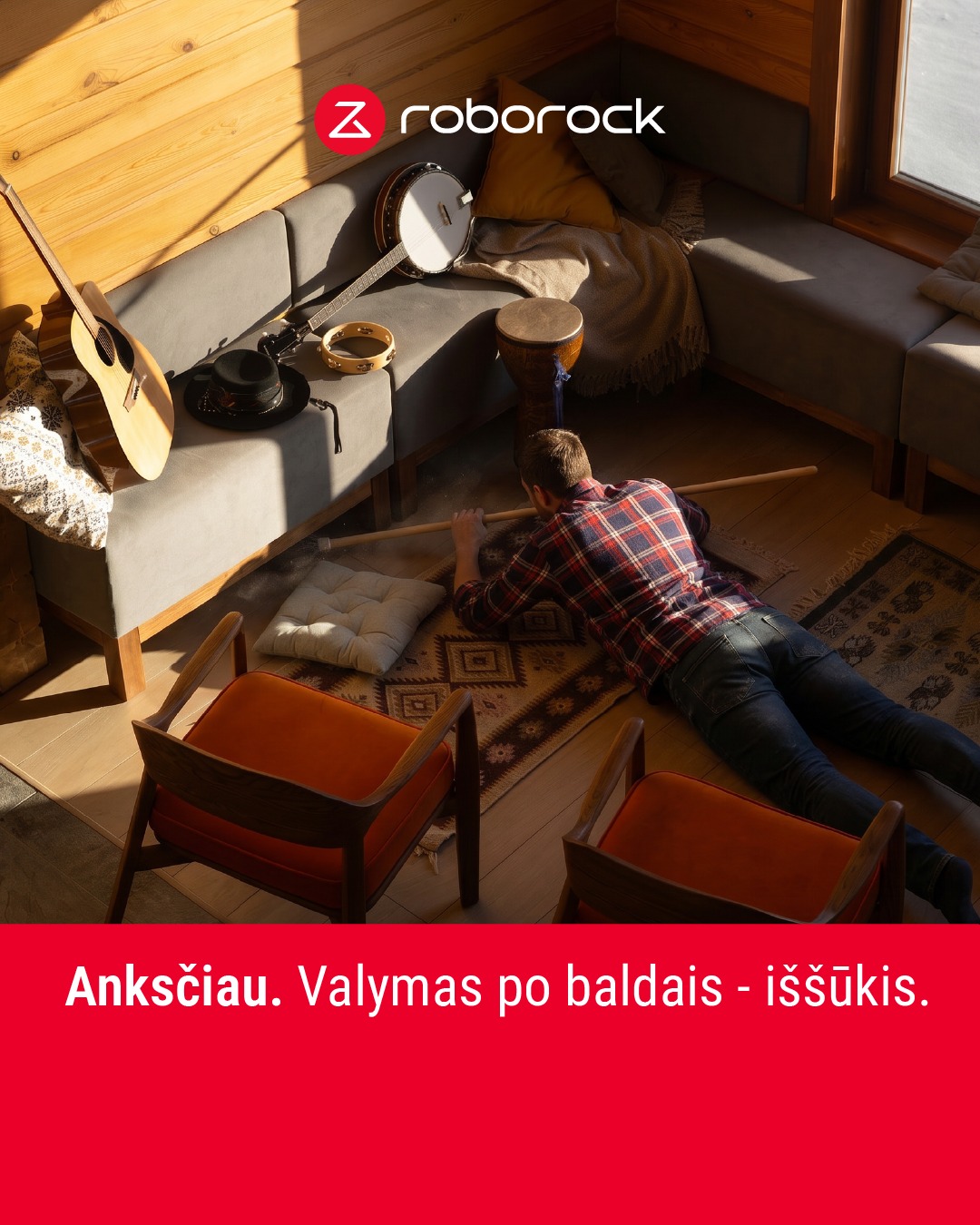 Roborock Lietuva Facebook ad: Jau daugelį metų Roborock yra vienas iš inovacijų…