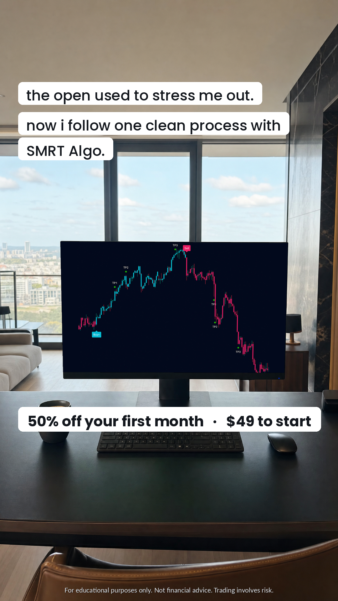 SMRT Algo Facebook ad
