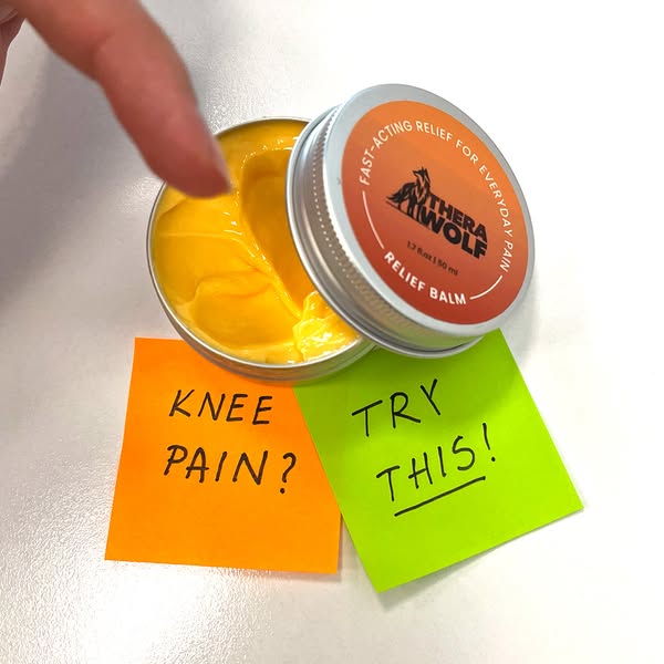 Therawolf Facebook ad: Stiff Joints? TheraWolf Targets Pain at the Source