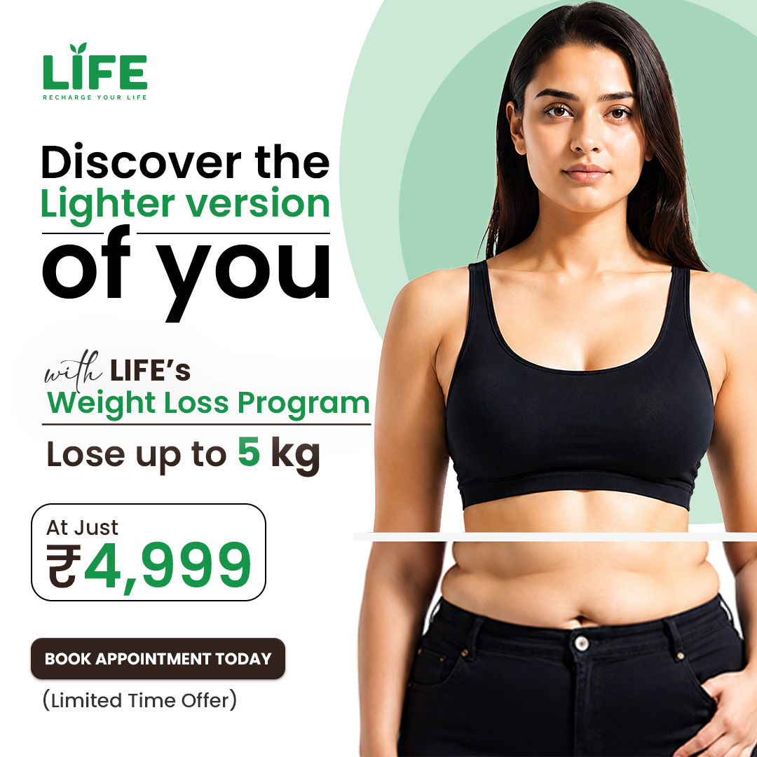 Life Slimming and Cosmetic Clinic Facebook ad: Drop 5kg @ just 4,999