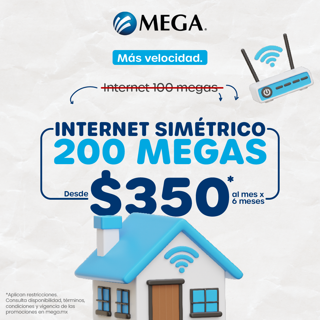 Megacable, Conectamos tu vida Facebook ad