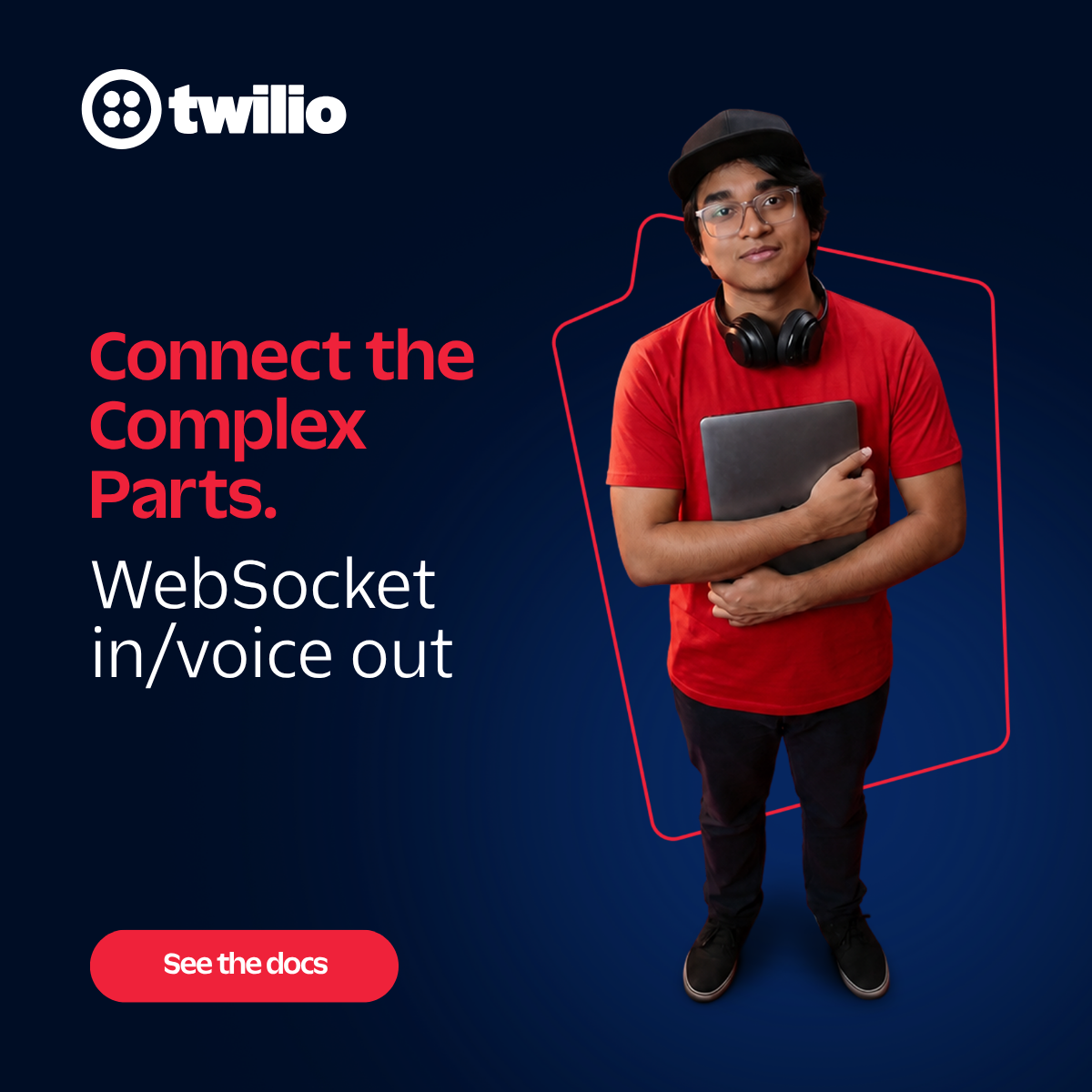 Twilio Facebook ad