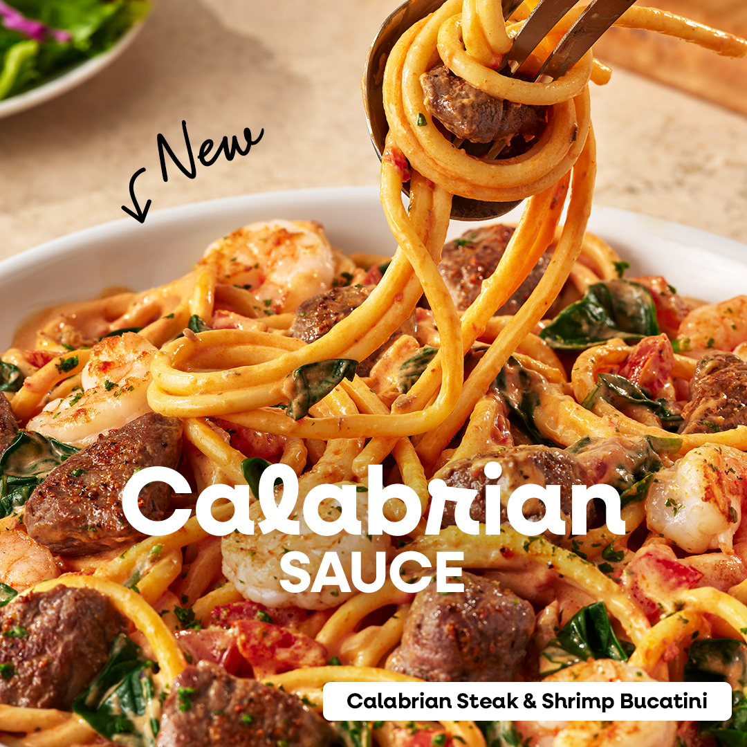 Olive Garden Canada Facebook ad: We make every sauce from scratch daily.