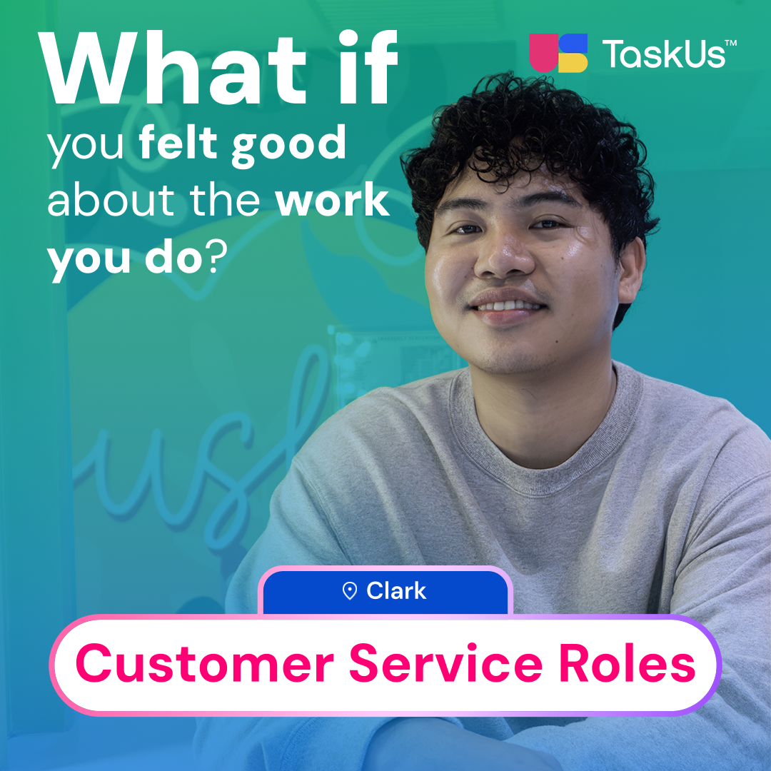 TaskUs Facebook ad