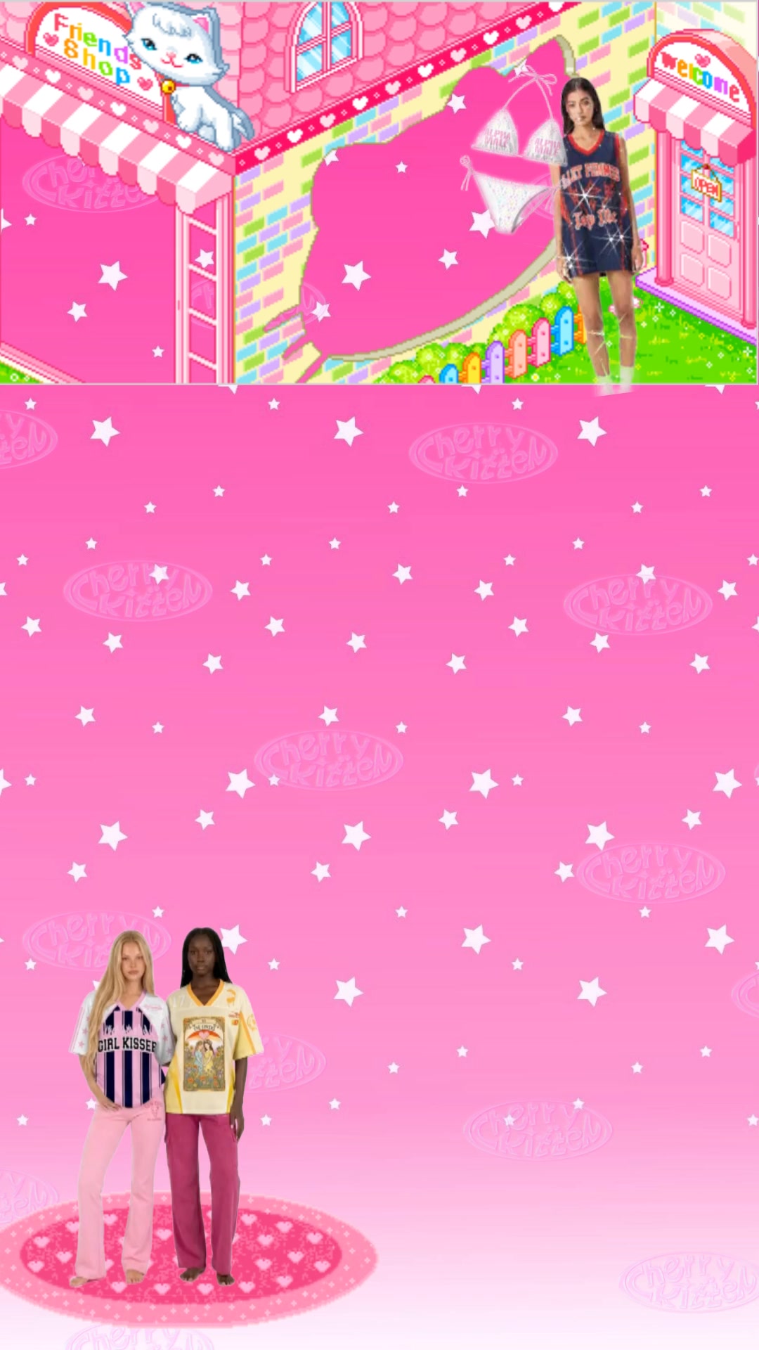 Cherry Kitten Facebook ad: 𝙆𝙞𝙨𝙨 𝙈𝙤𝙧𝙚 𝙂𝙞𝙧𝙡𝙨!