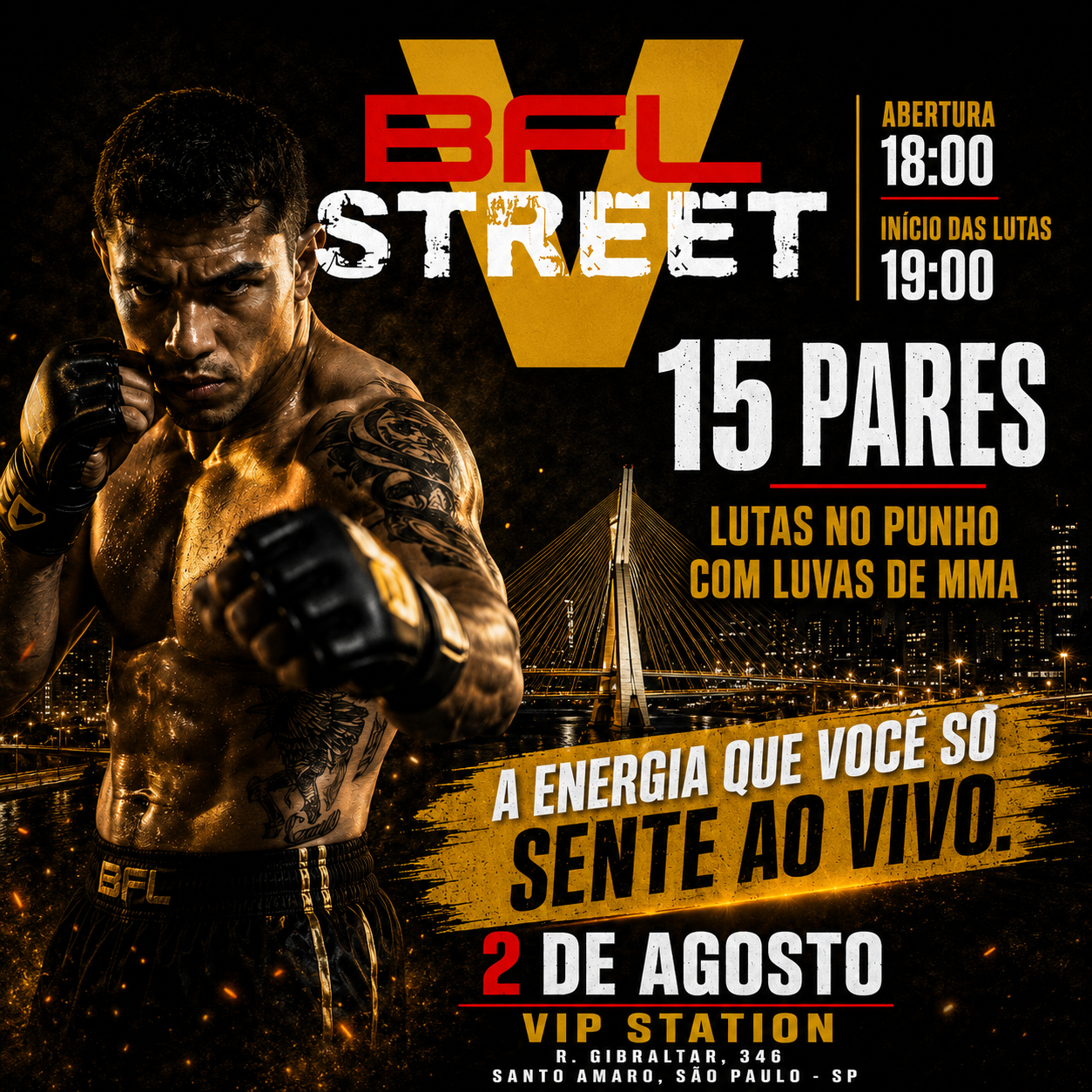 Best Fist League Brasil Facebook ad from Jul 13, 2026
