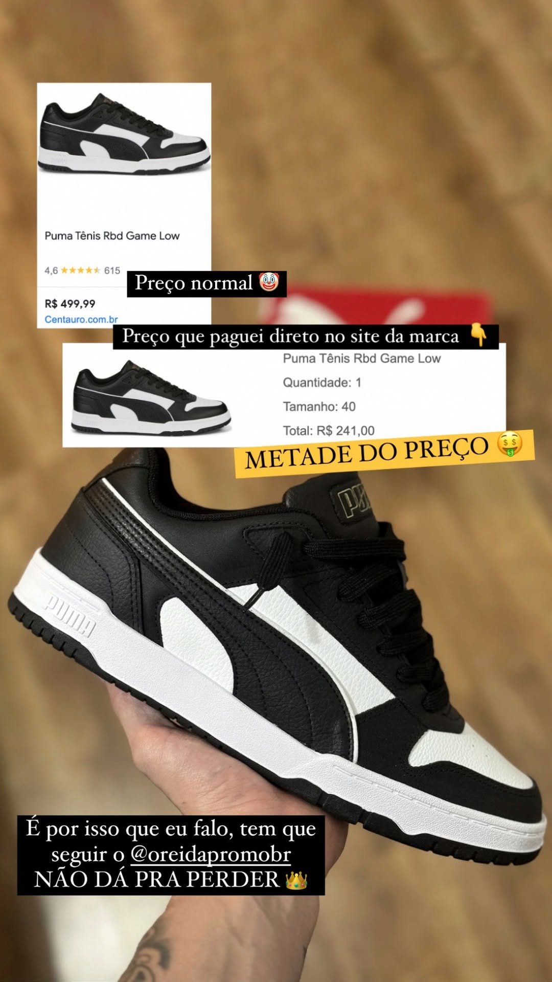O REI DA PROMO Facebook ad: Só indicação de produtos ORIGINAIS!