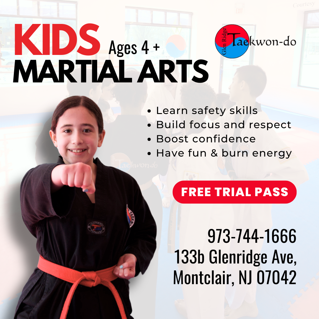 Glen Ridge Taekwon-do Facebook ad: Kids Taekwondo (Ages 4+) | Free Trial Pass
