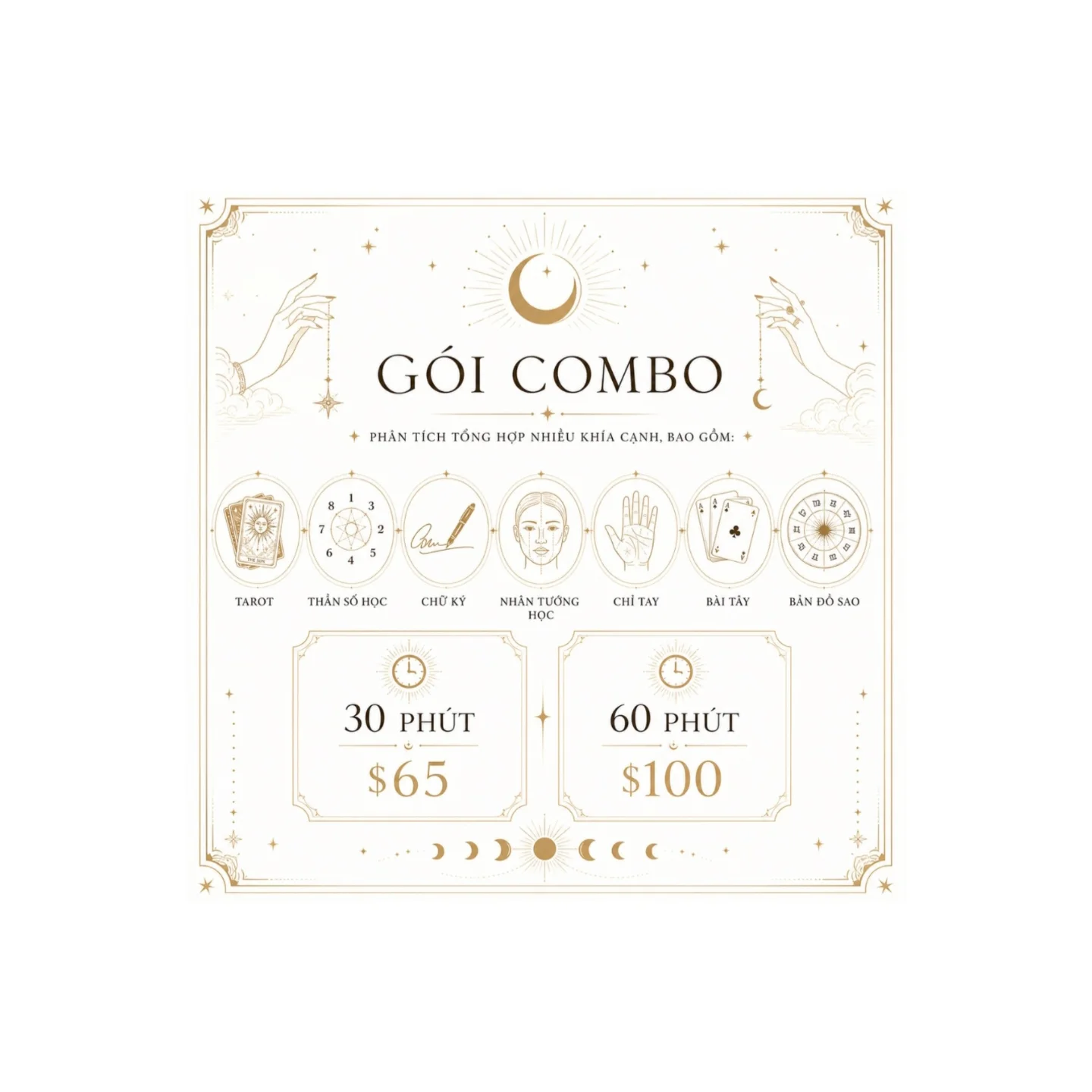 Queenbtarotistic Facebook ad: GÓI COMBO: Khám phá bản thân và tương…