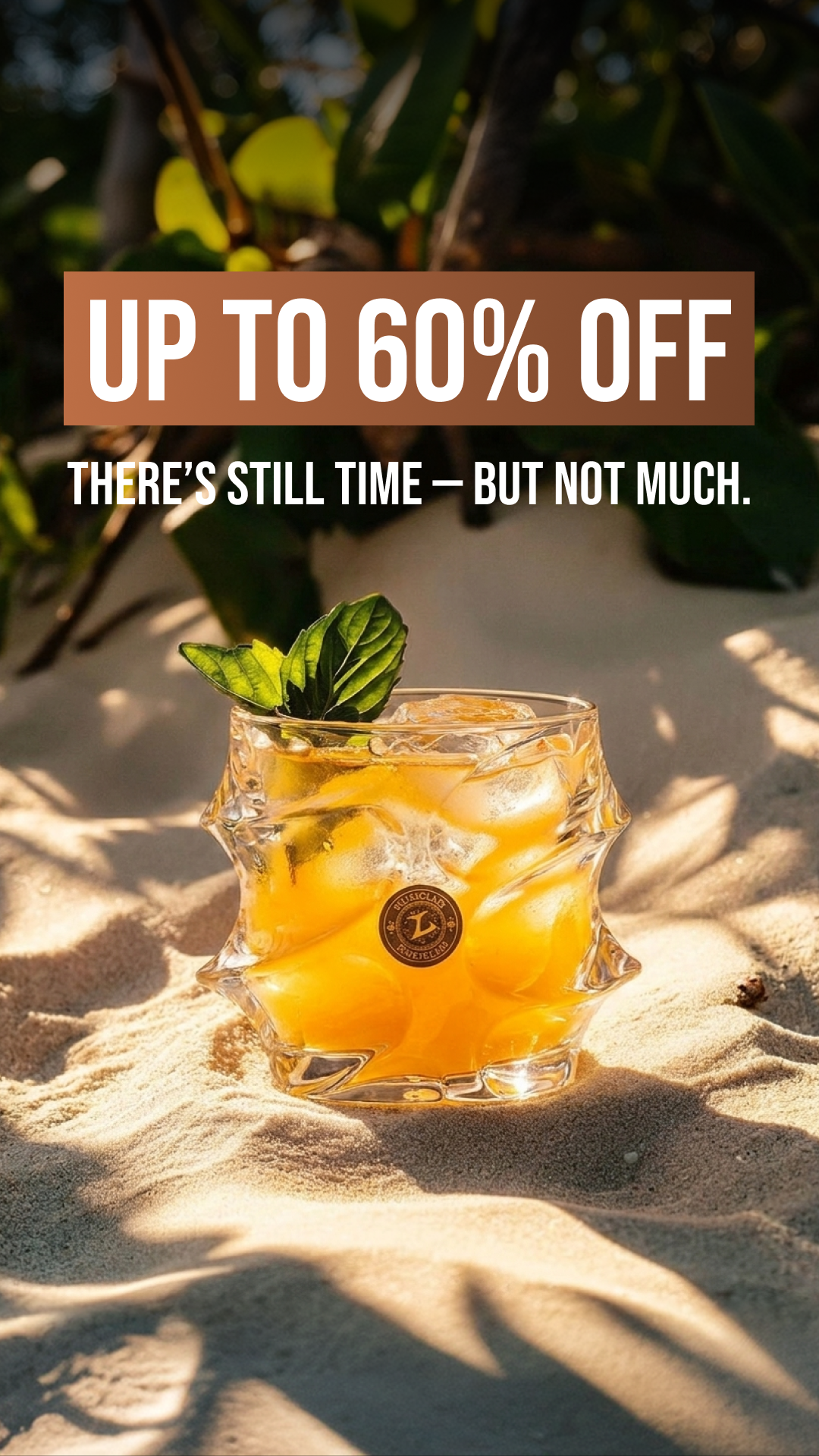 TsukiGlass Facebook ad: Not Your Average Glass, Feel The Storm Difference