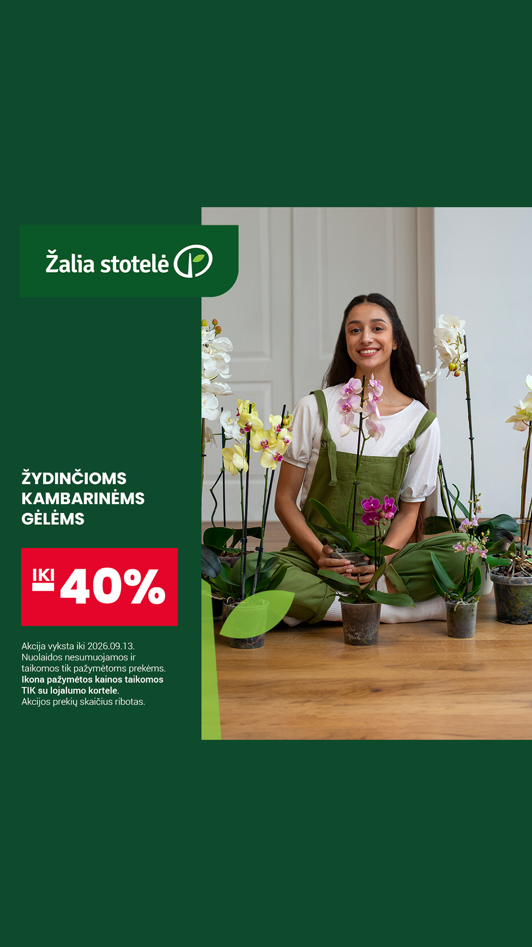 Žaliastotelė.lt Facebook ad