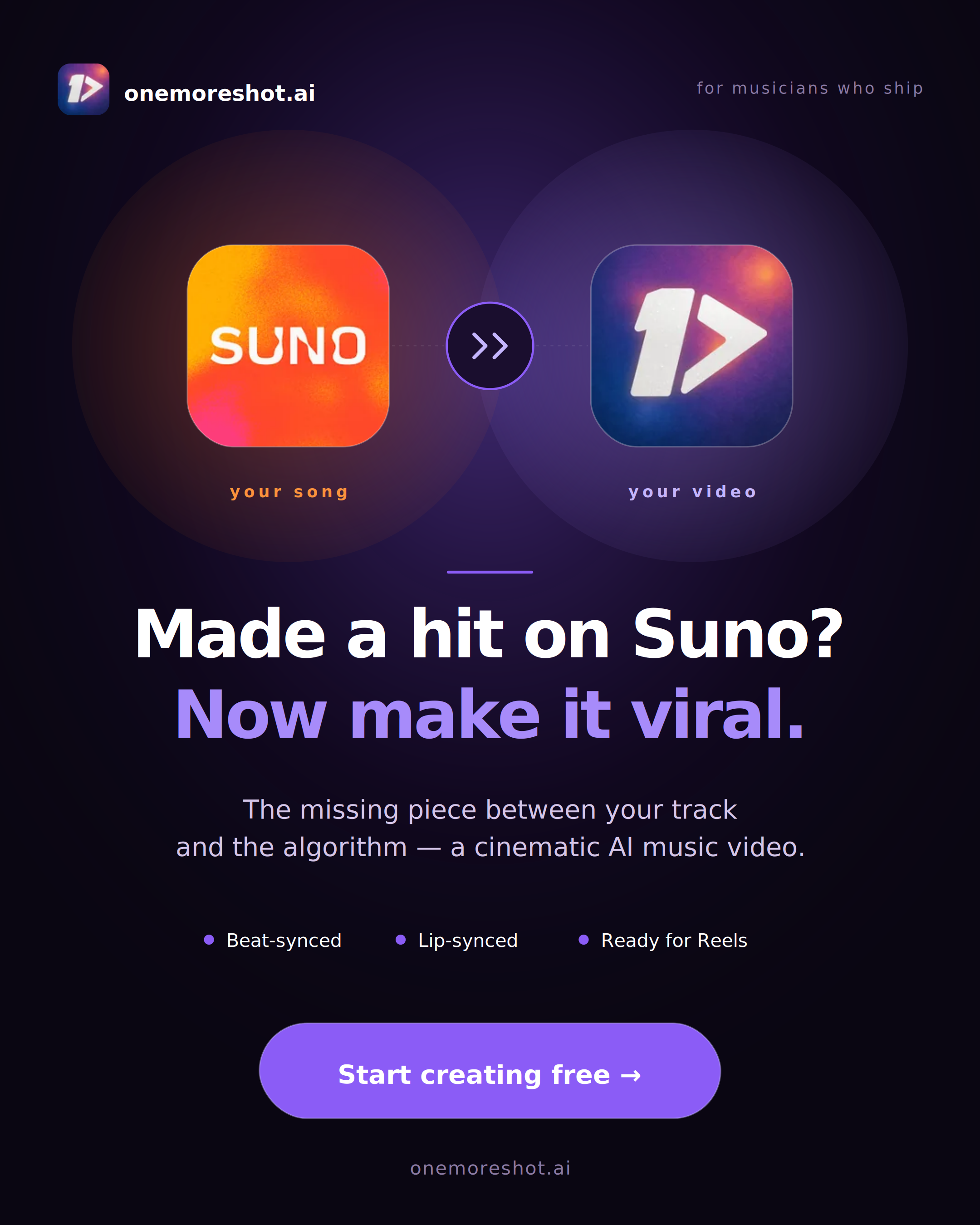 One More Shot AI Facebook ad