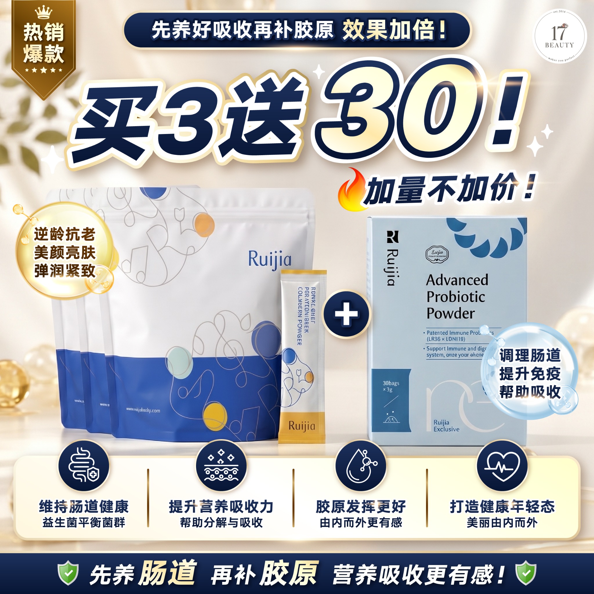 Ruijia Malaysia 总代理 Facebook ad: 到了𝟒𝟎岁以后,才发现女人的老