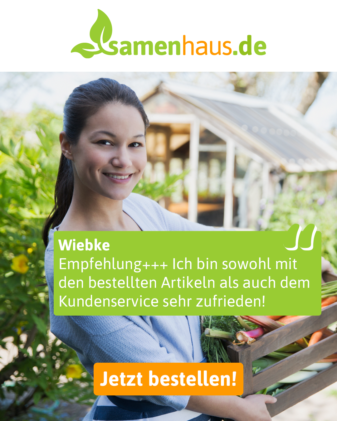 Samenhaus Müller Facebook ad