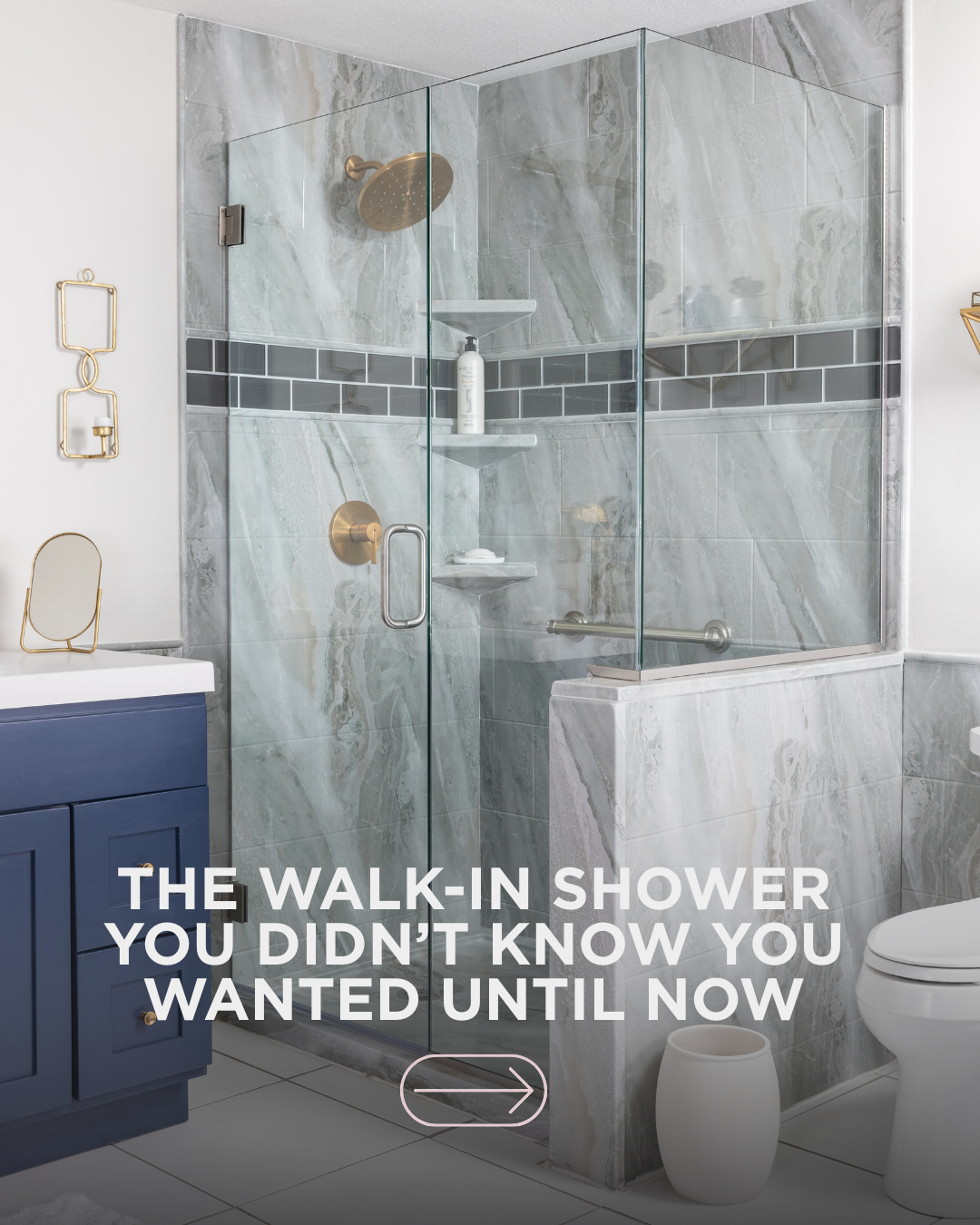 Re-Bath Asheville/Greenville Facebook ad: This is the kind of walk-in shower that…