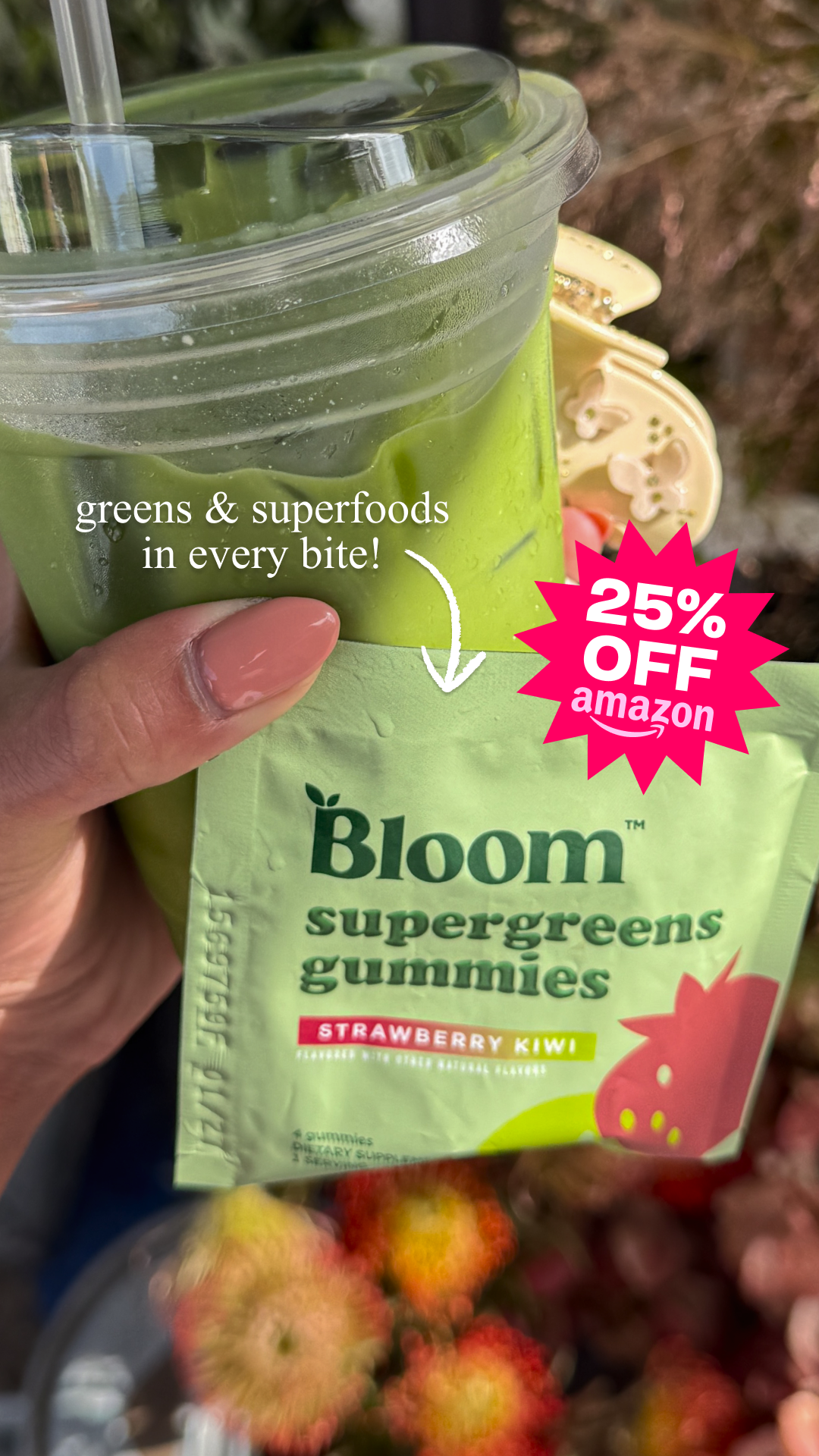 Bloom Nutrition Facebook ad