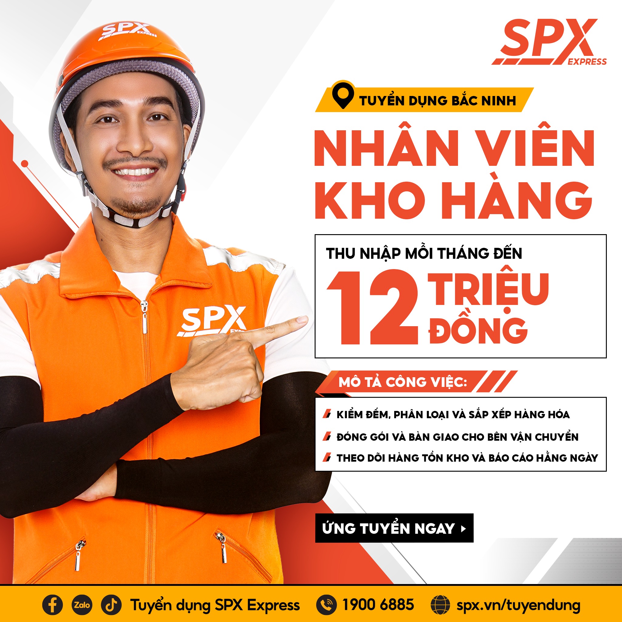 Tuyển Dụng SPX Express Facebook ad