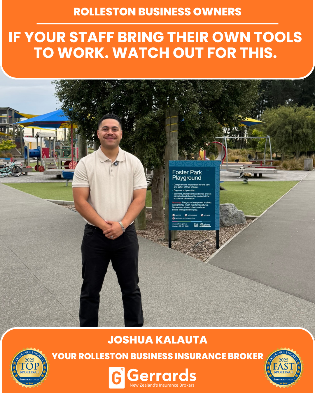 Joshua Kalauta - Business Insurance Broker Facebook ad