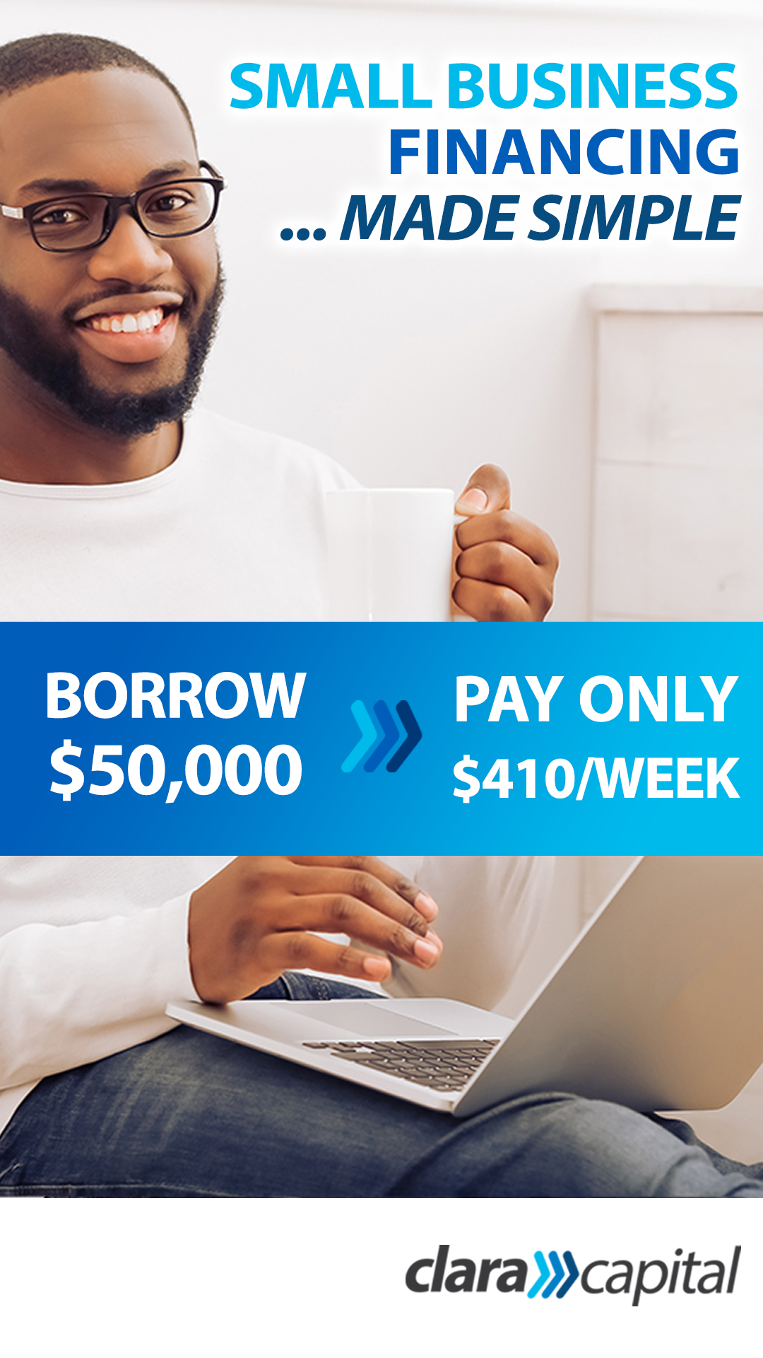 Clara Capital LLC Facebook ad