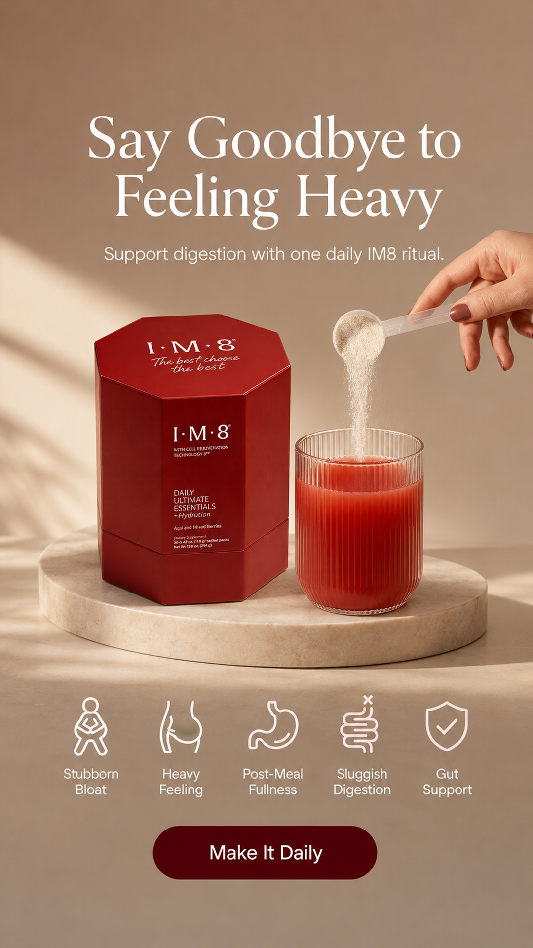 IM8 Health Facebook ad