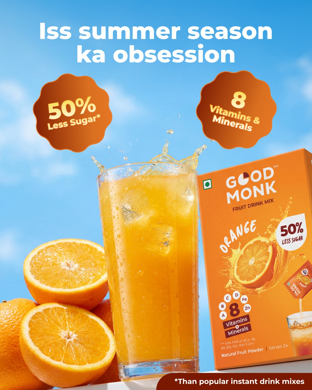 Good Monk Nutrition Facebook ad