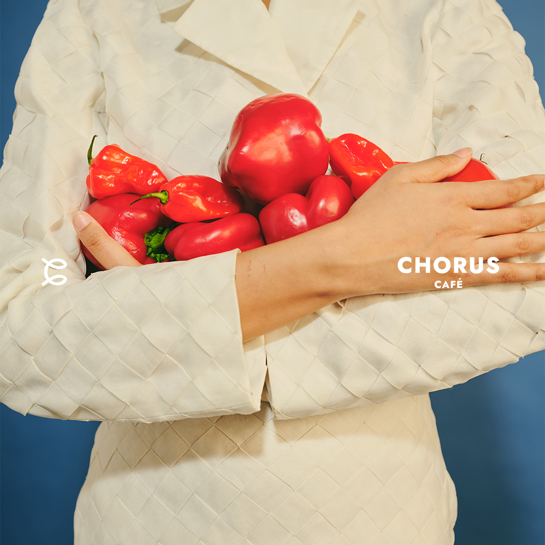 Chorusworld.cafe Facebook ad: A space where art, cuisine and inquiry meet…