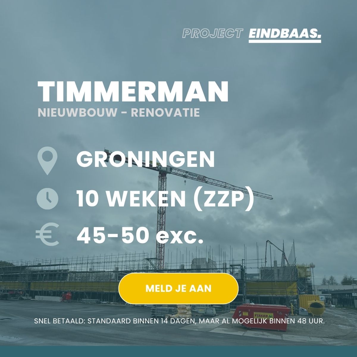 Project Eindbaas B.V. Facebook ad