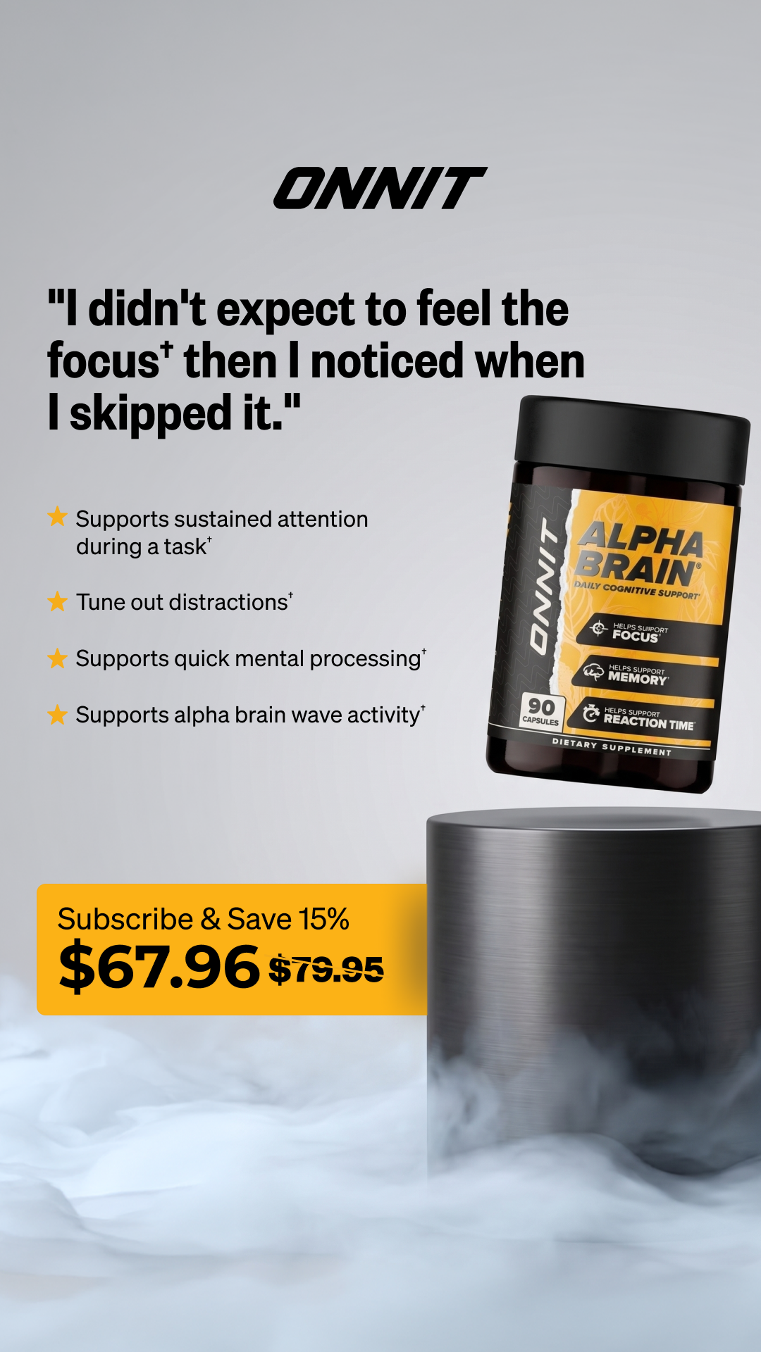 Onnit Facebook ad