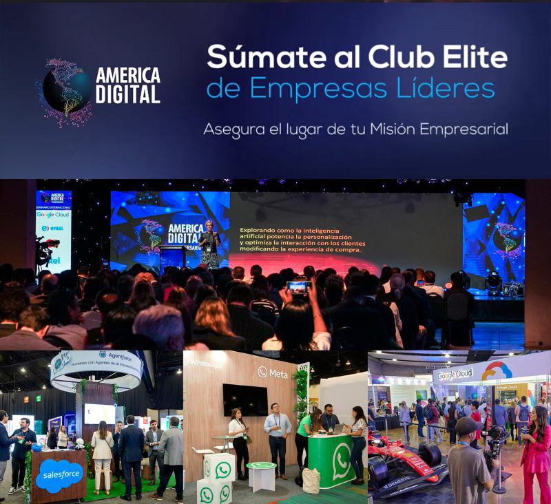 Congreso Tecnología y Negocios America Digital Facebook ad: Programa aquí reunión Misión Empresarial (Sujeto a…