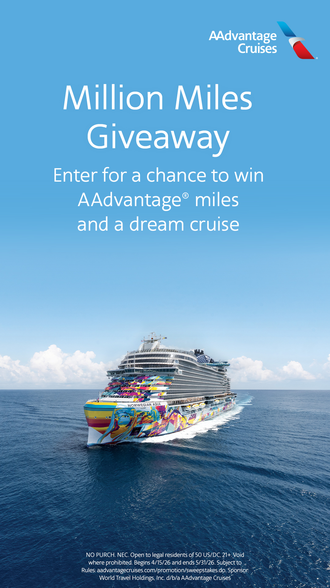 American Airlines Facebook ad