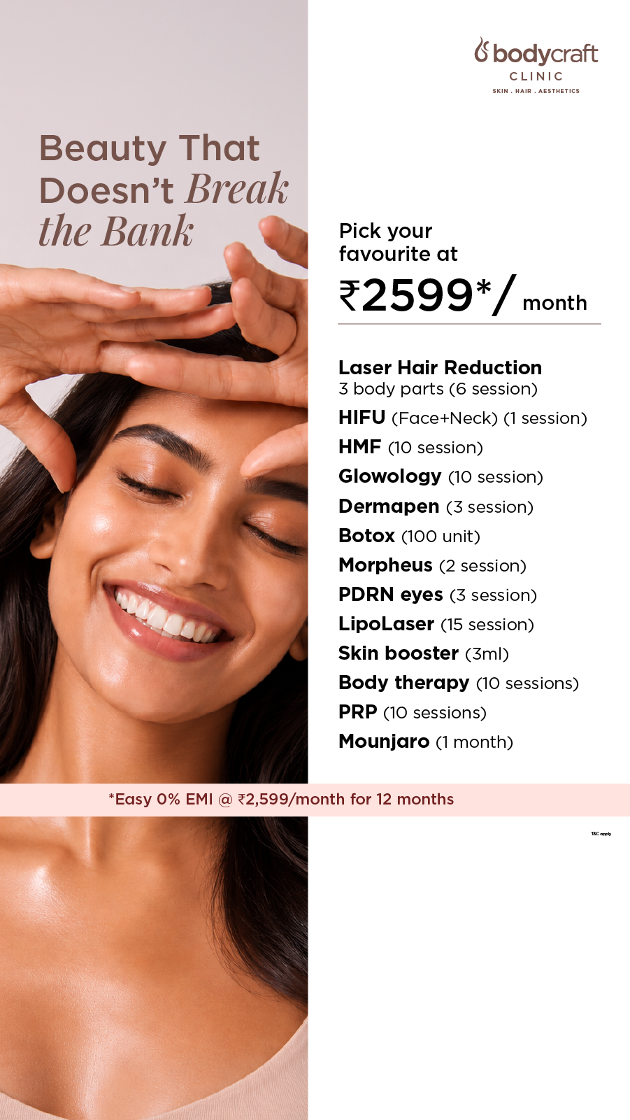 Bodycraft Clinic Facebook ad