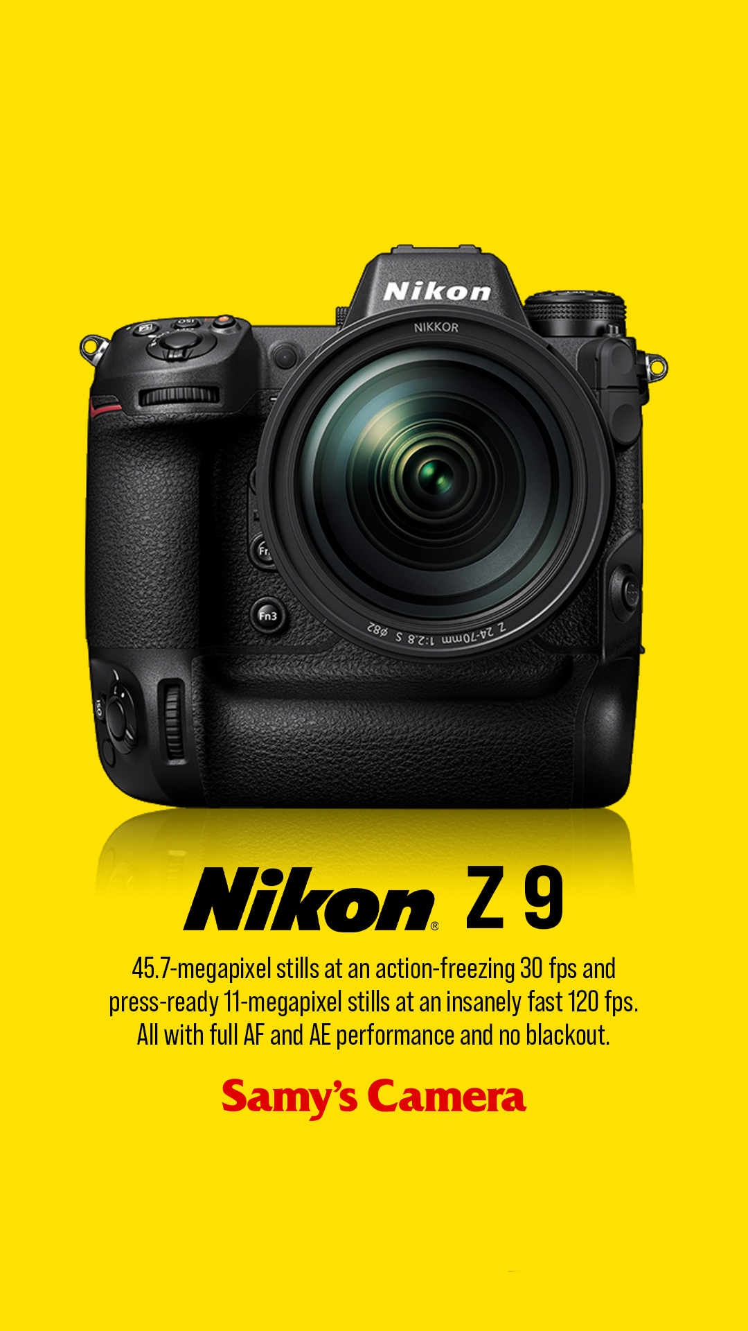 Samy's Camera Facebook ad