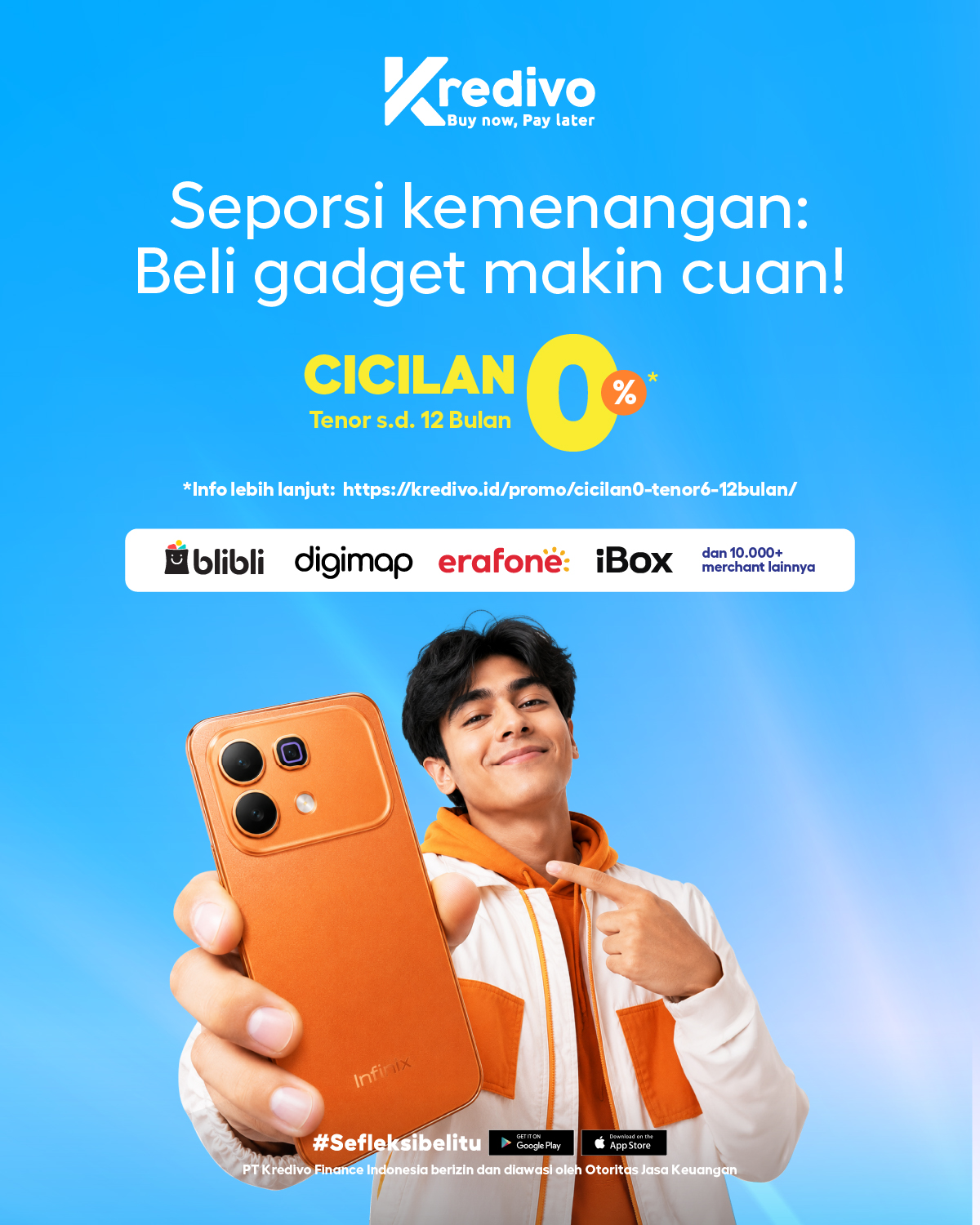 Kredivo Facebook ad: Belanja di Toko Offline