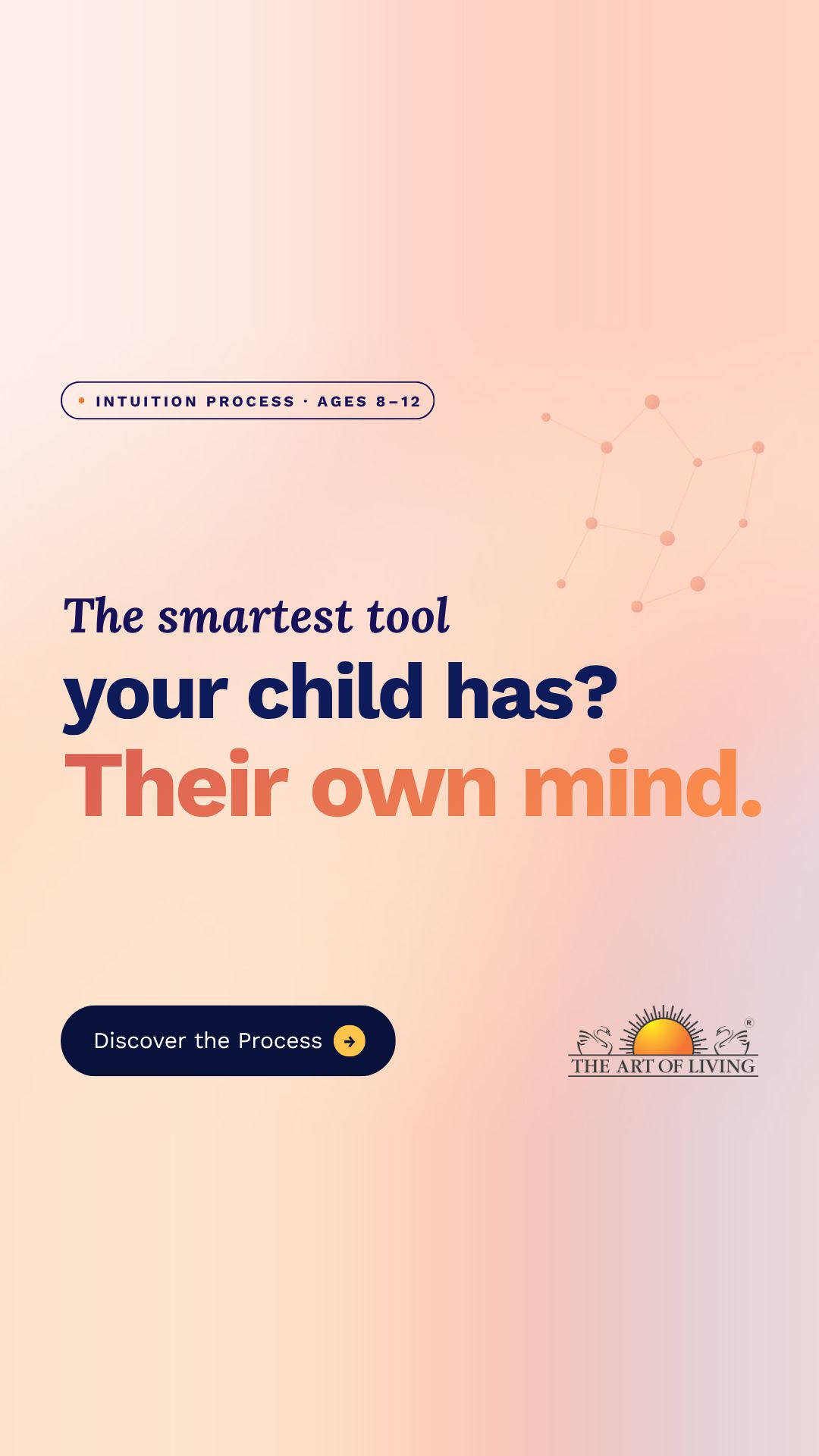 The Art of Living Facebook ad