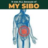 Dr. Bob Morgan Facebook ad: Stop SIBO Bloating & Pain