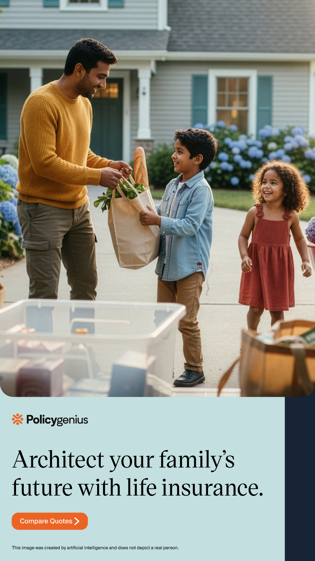 Policygenius Facebook ad