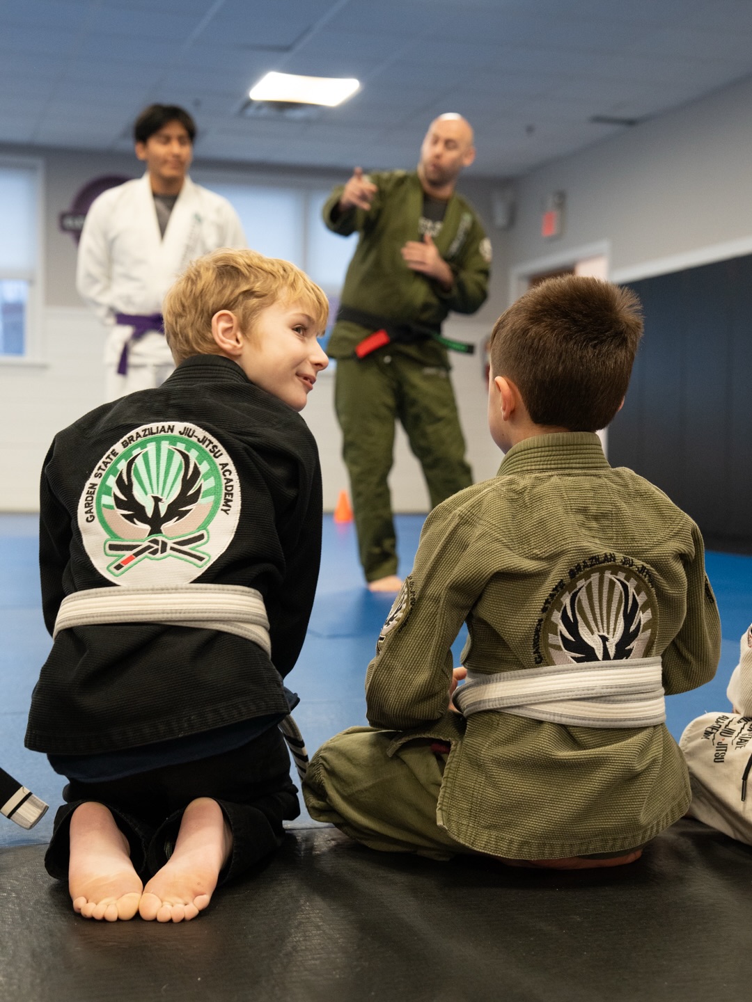Garden State Brazilian Jiu-Jitsu Academy Facebook ad: Less Screen Time. More Confidence.