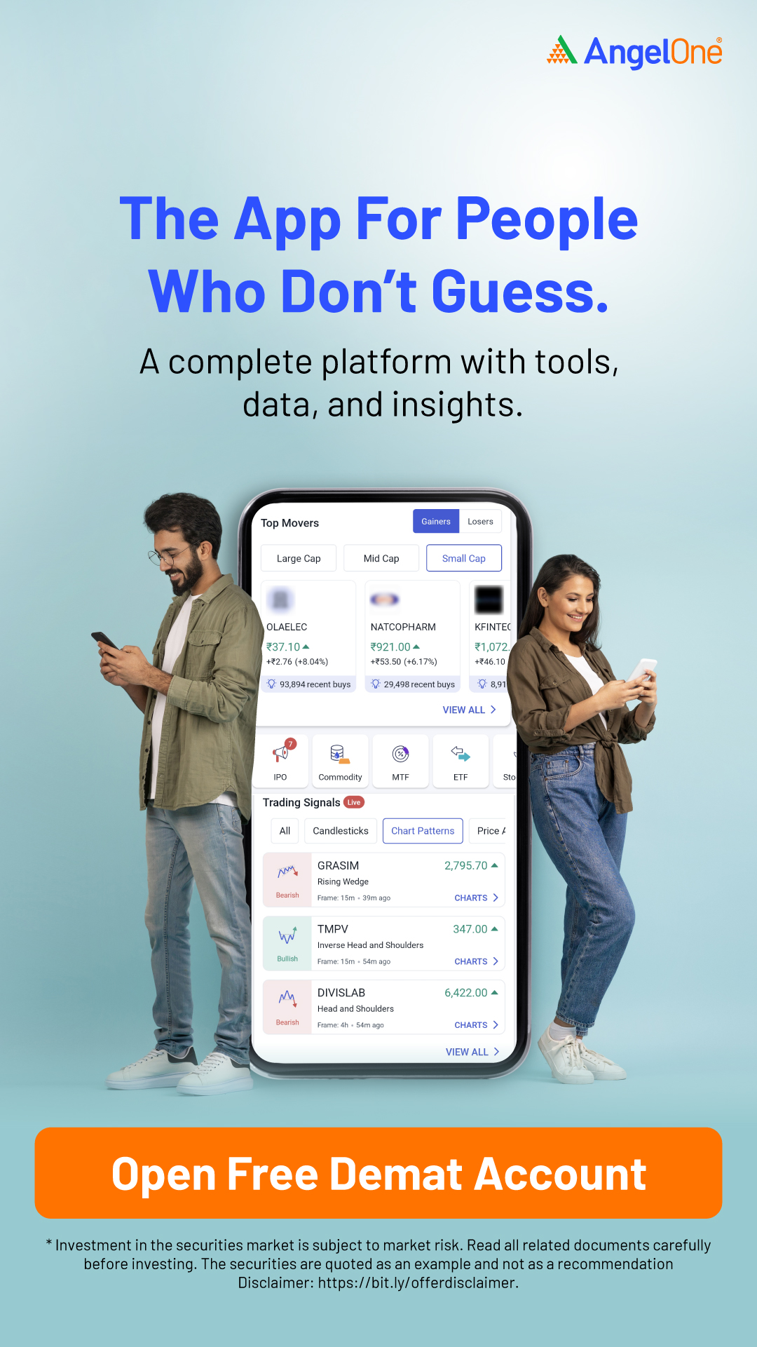Angel One Facebook ad