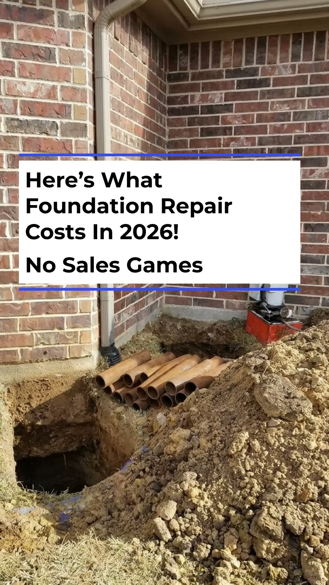 HomeBuddy.com Facebook ad: What Foundation Repair Should Cost You