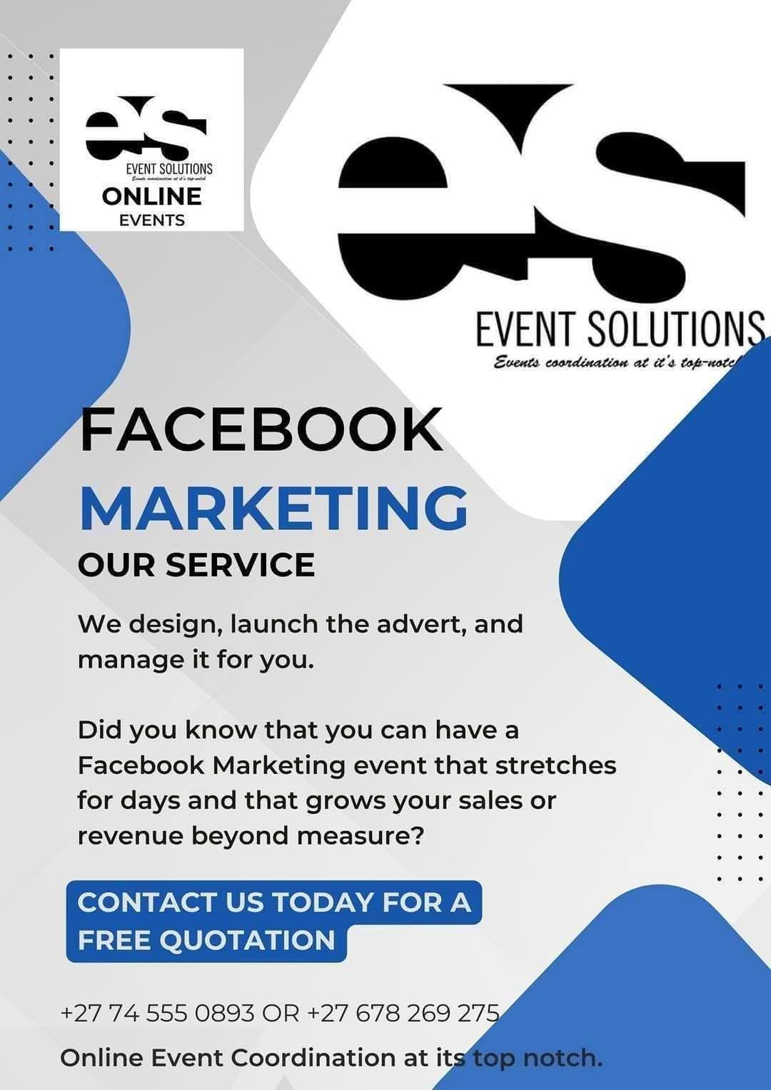 Event Solutions Facebook ad: Did you know that you can extend your…