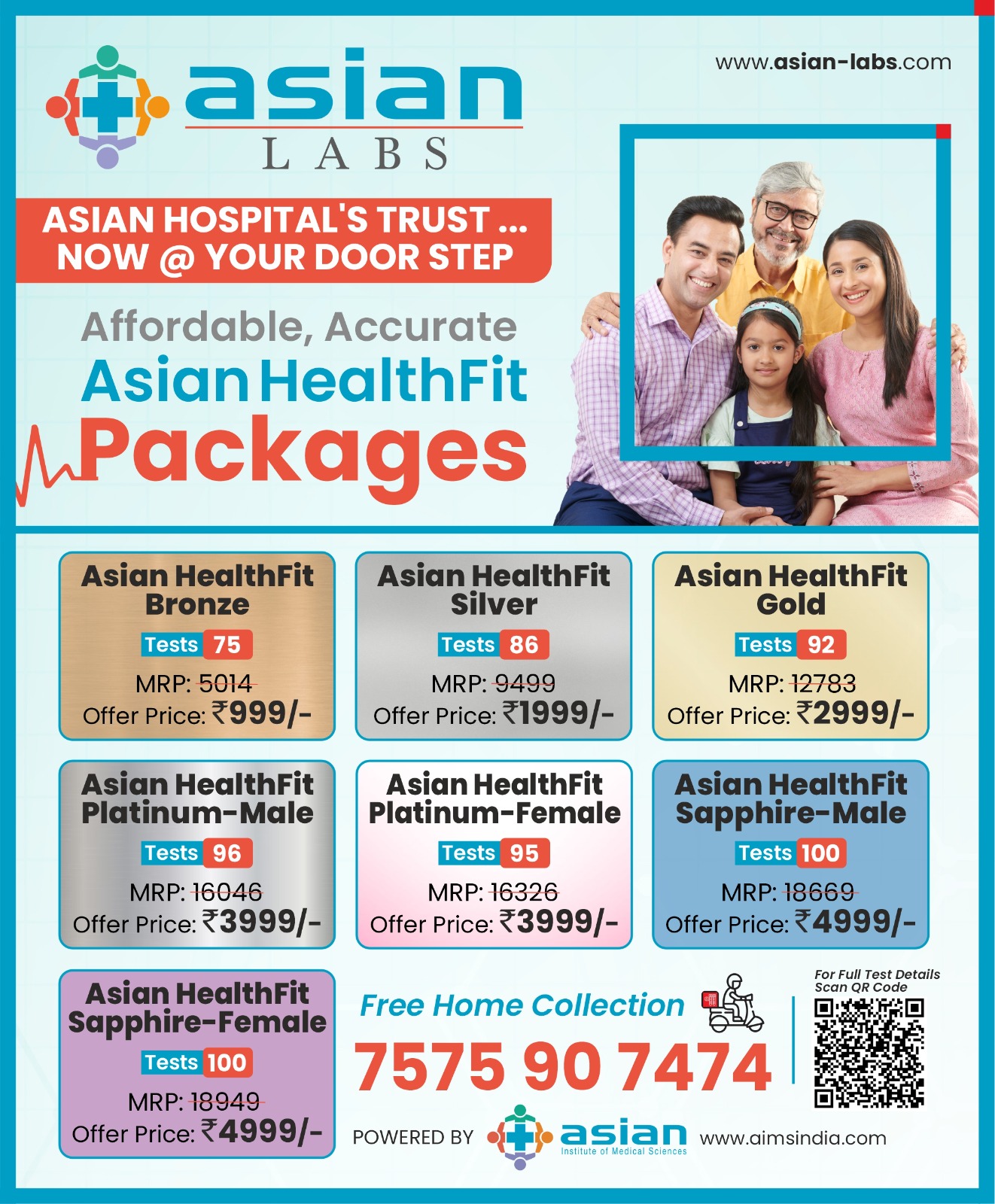 Asian Labs Facebook ad