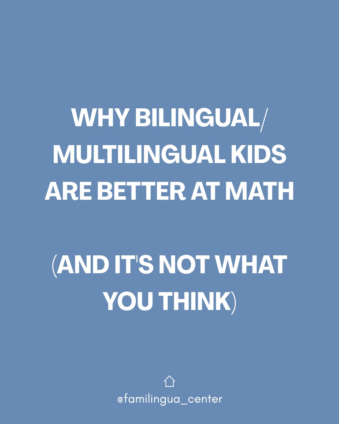 FamiLingua Facebook ad: I bet no one has told you this…