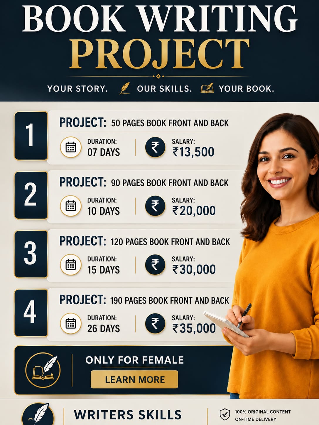 Writing work Facebook ad: JOIN FOR FREE TELEGRAM CHANNEL