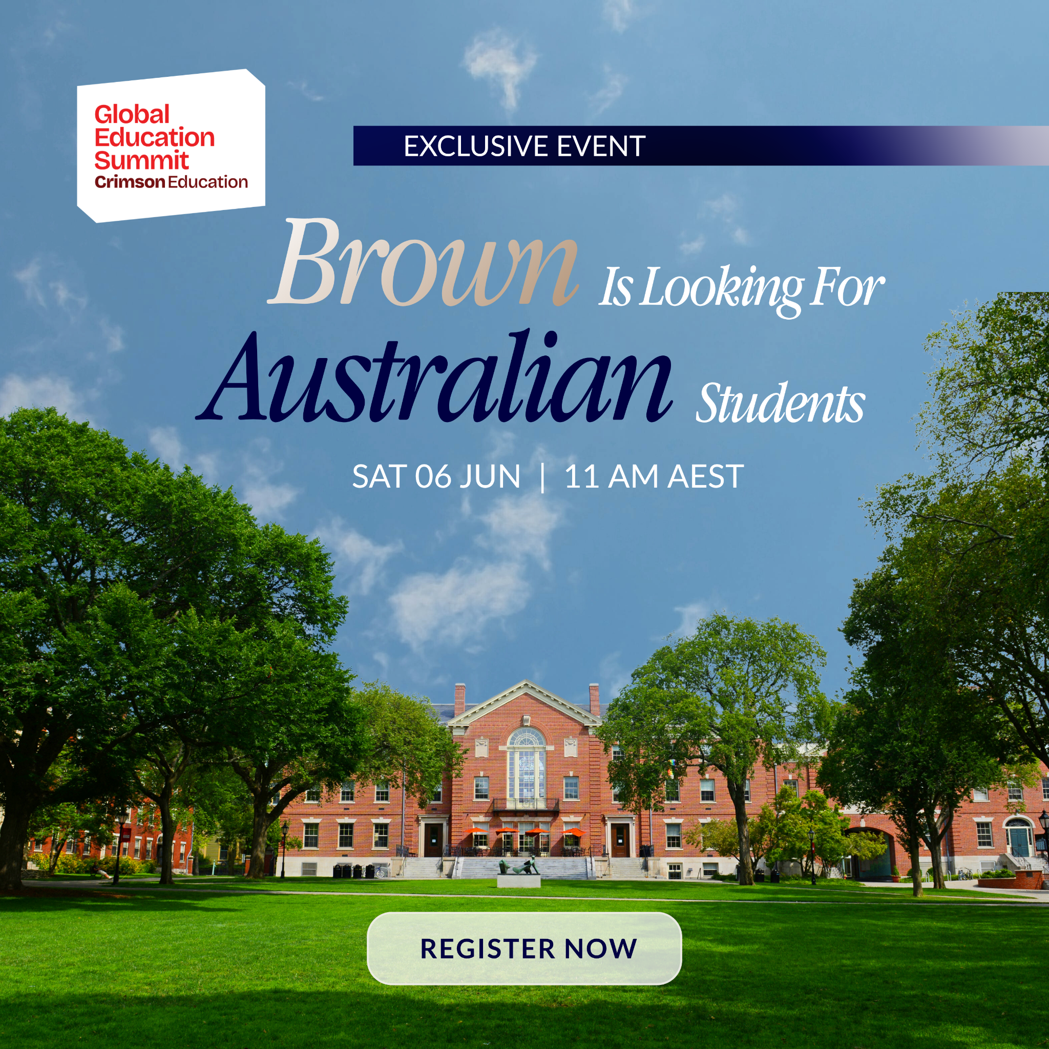 Crimson Education Facebook ad