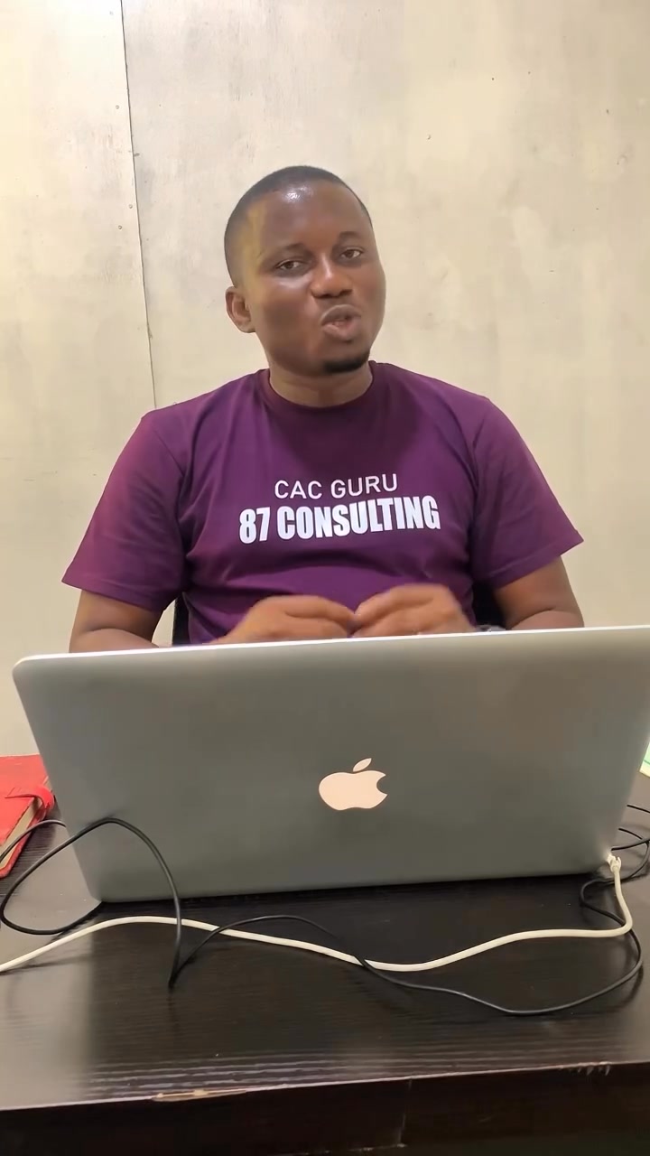 87 Consulting Facebook ad: REGISTRATION OF BUSINESSES, COMPANIES AND NGO WITH CAC