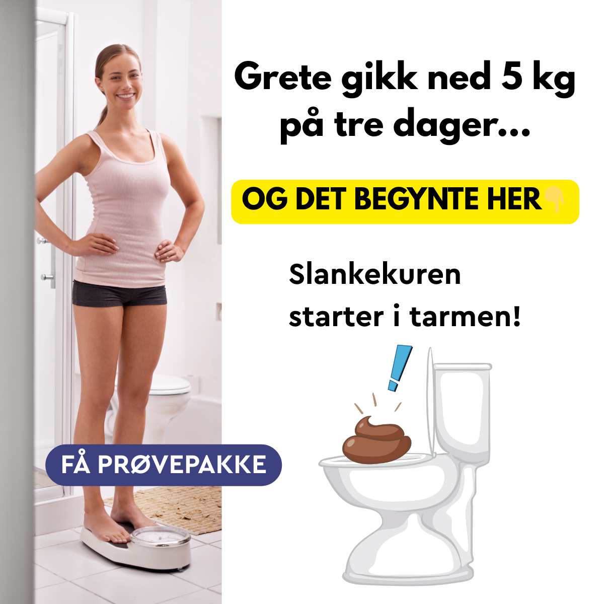 OXYtarm Plus Facebook ad: Magen ble myk og trakk seg inn