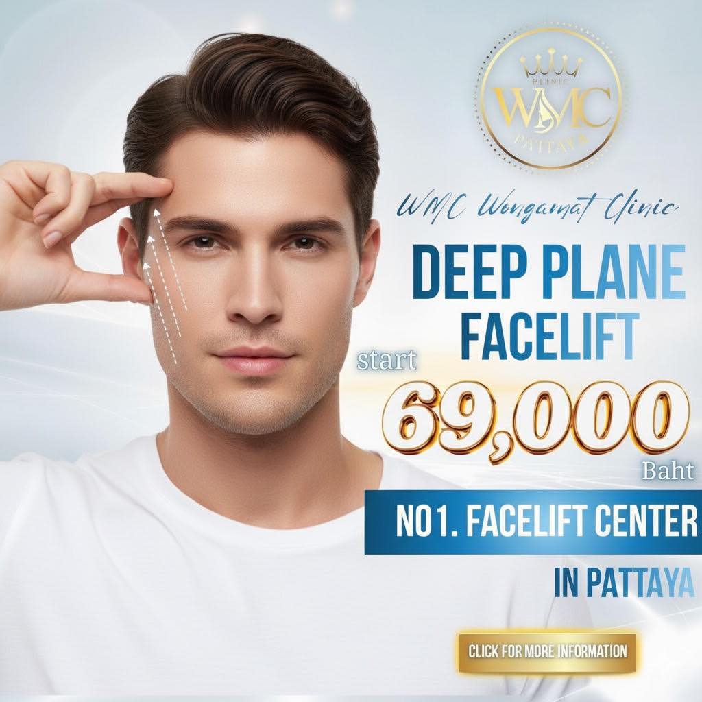 Men’s Health By WMC Clinic Pattaya Facebook ad: 𝑷𝑹𝑶𝑴𝑶𝑻𝑰𝑶𝑵: Reduction of wrinkles, sagging skin…