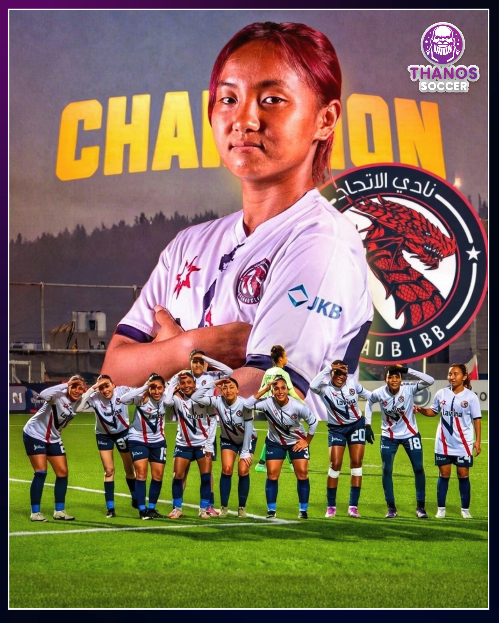 Thanos Soccer Facebook ad