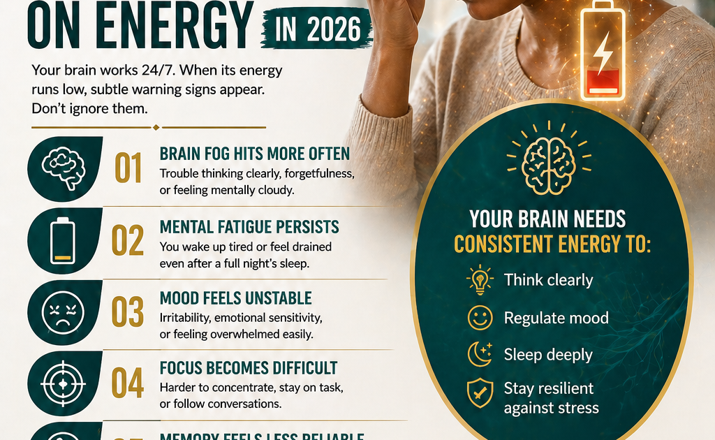 Prentice Memorial Clinic Facebook ad: 5 Hidden Signs Your Brain Is Running Low on Energy in 2026